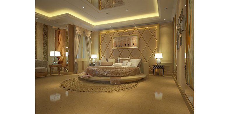Married Couple Master Bedroom Modern Luxury Bed Design