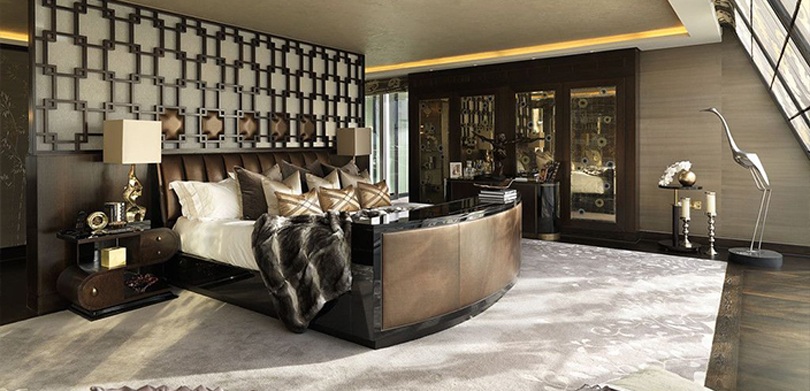 Modern Glamorous Luxury Bedroom Design