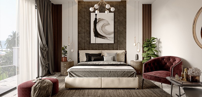 Sleek And Modern Luxury Bedroom Design